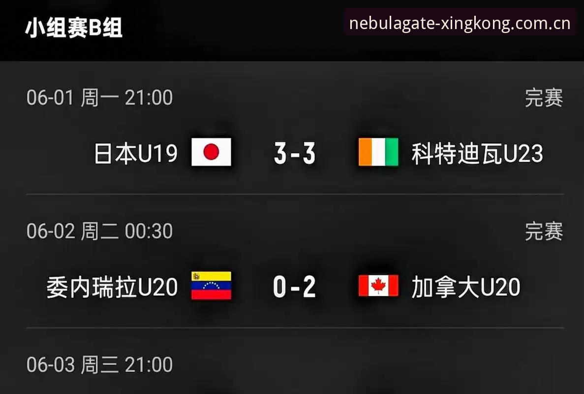 土伦杯U19国足出局复盘 — 从星空娱乐平台看数据里的残酷真相